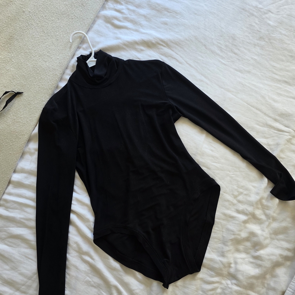 REVOLVE Classic Black Long Sleeve Bodysuit